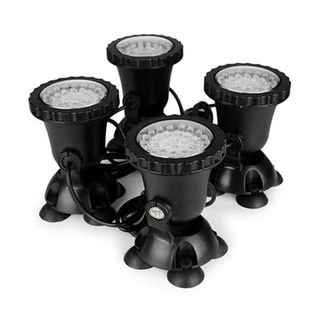 Submersible LED pond lights (4 pc)