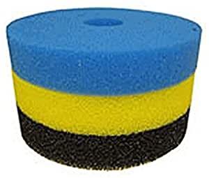 Pressure filter replacement sponges