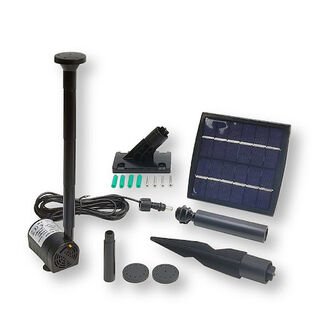 Solar Pump with Fountain SP1.8 with 1.8W
