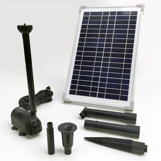 Solar Pump with Fountain SP12 with 12W